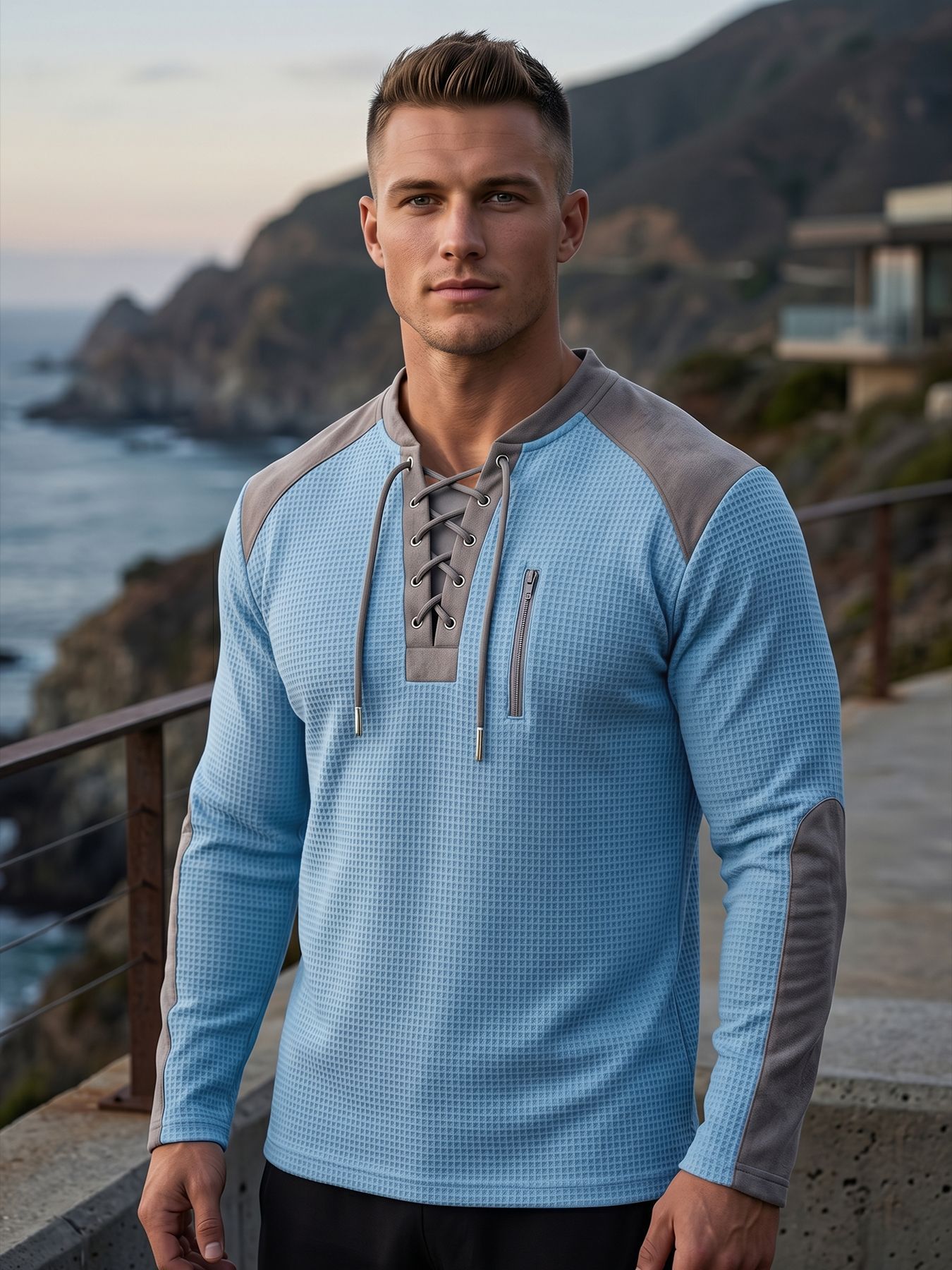 Long-Sleeve Sports Sweatshirt