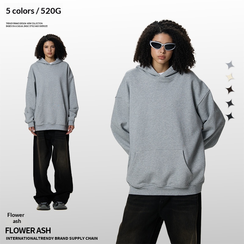 Mens Casual Hooded Sweatshirt