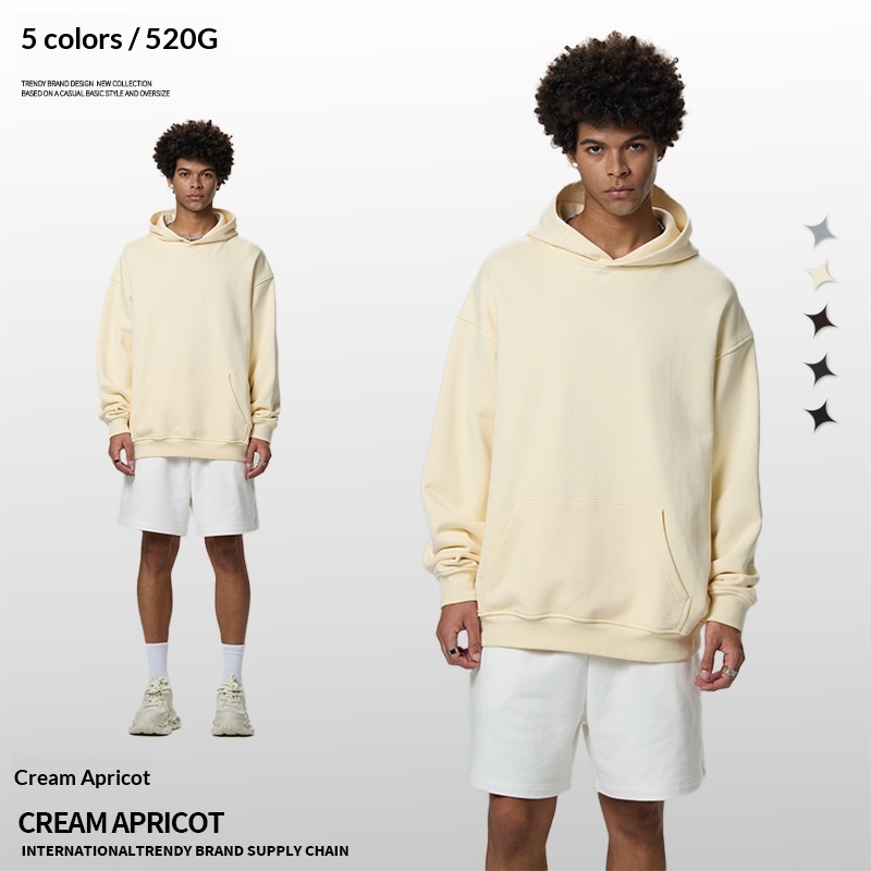 Mens Casual Hooded Sweatshirt