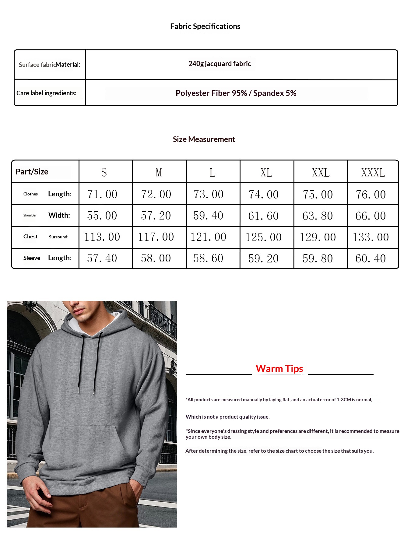 Men's Long-Sleeve Sweatshirt