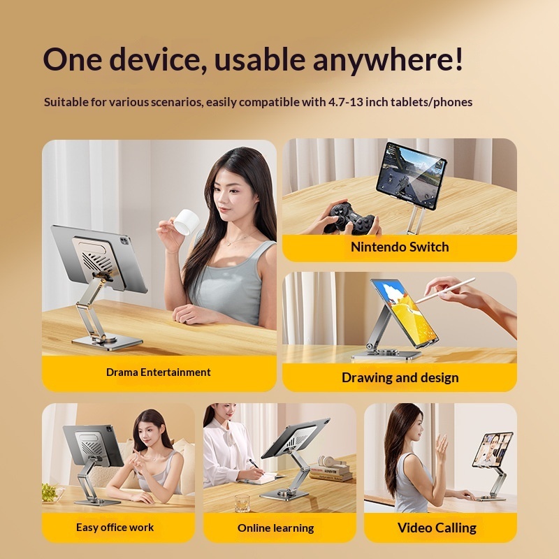 Adjustable Phone and Tablet Stand