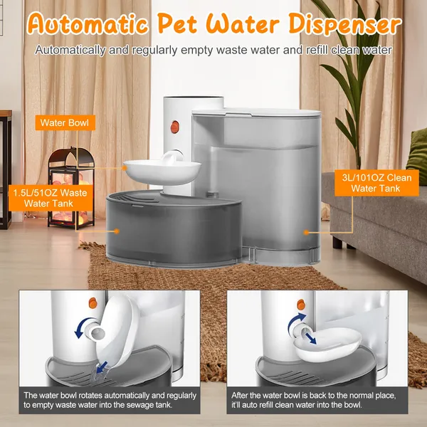 Smart Pet Water Fountain Automatic