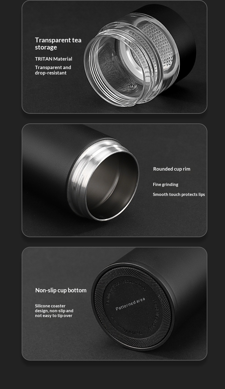 Smart Temperature-Display Insulated Mug