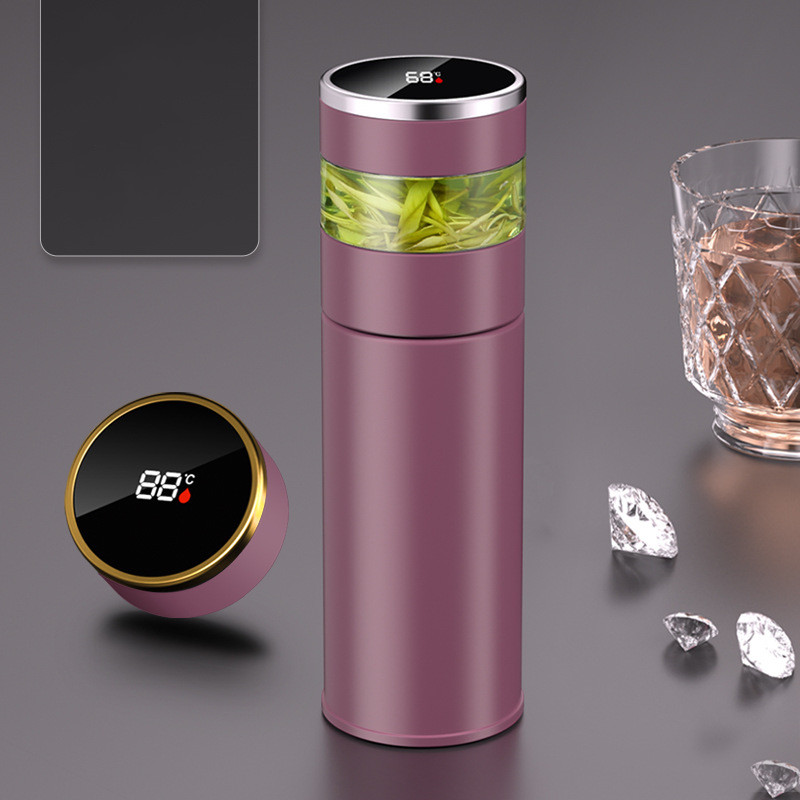 Smart Temperature-Display Insulated Mug