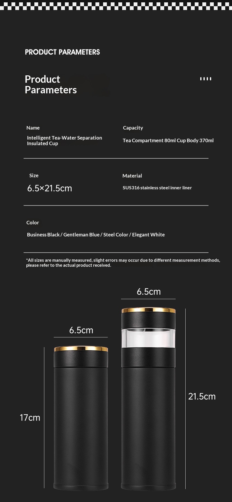 Smart Temperature-Display Insulated Mug