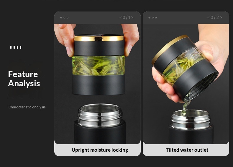 Smart Temperature-Display Insulated Mug