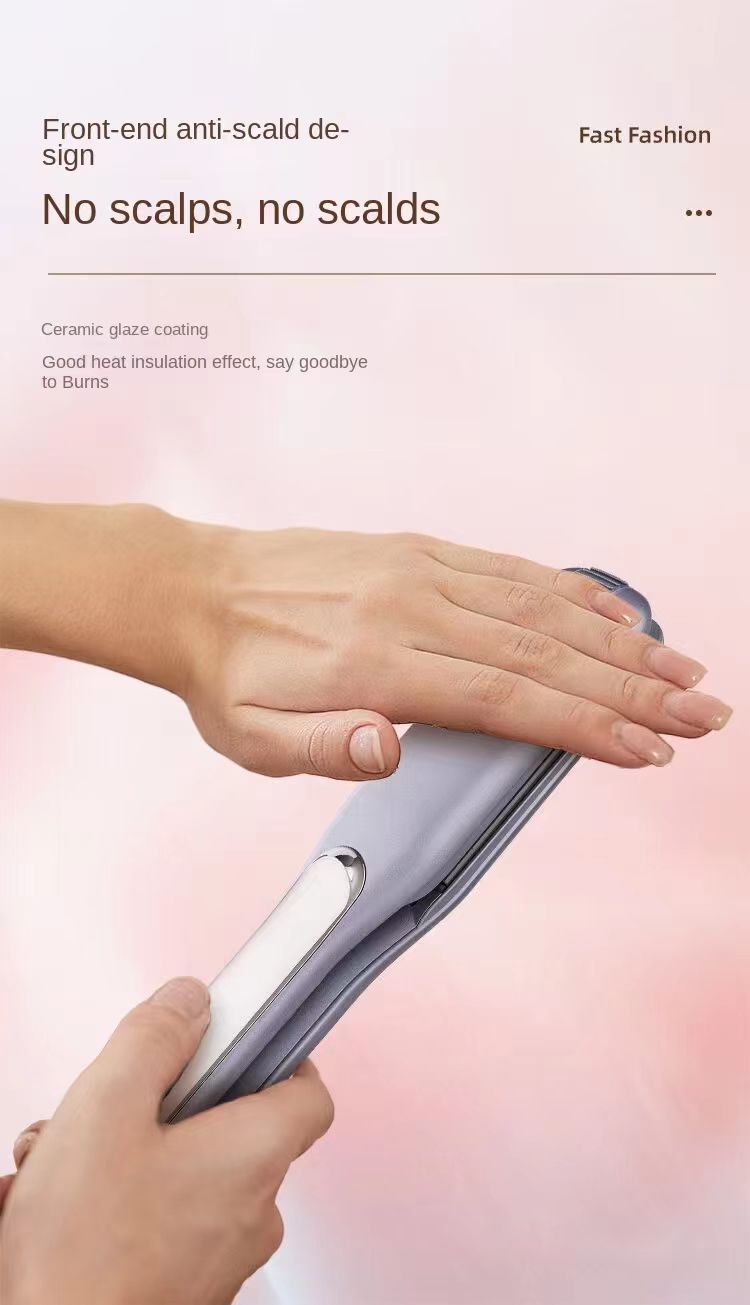 Ceramic Hair Straightener LCD Display