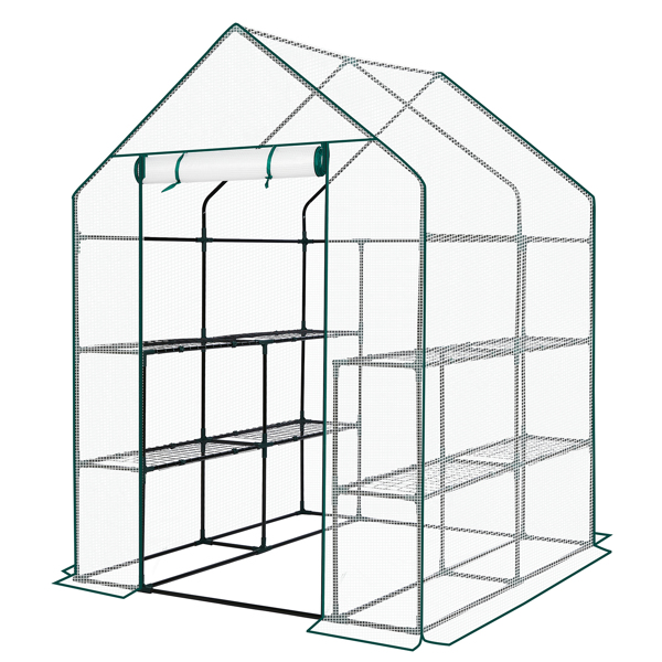Mini Walk-in Greenhouse With PE Cover