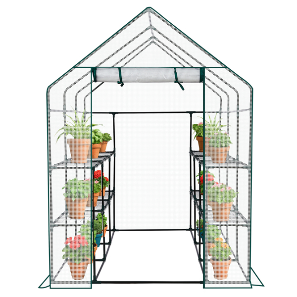 Mini Walk-in Greenhouse With PE Cover