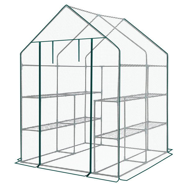 Mini Walk-in Greenhouse With PE Cover