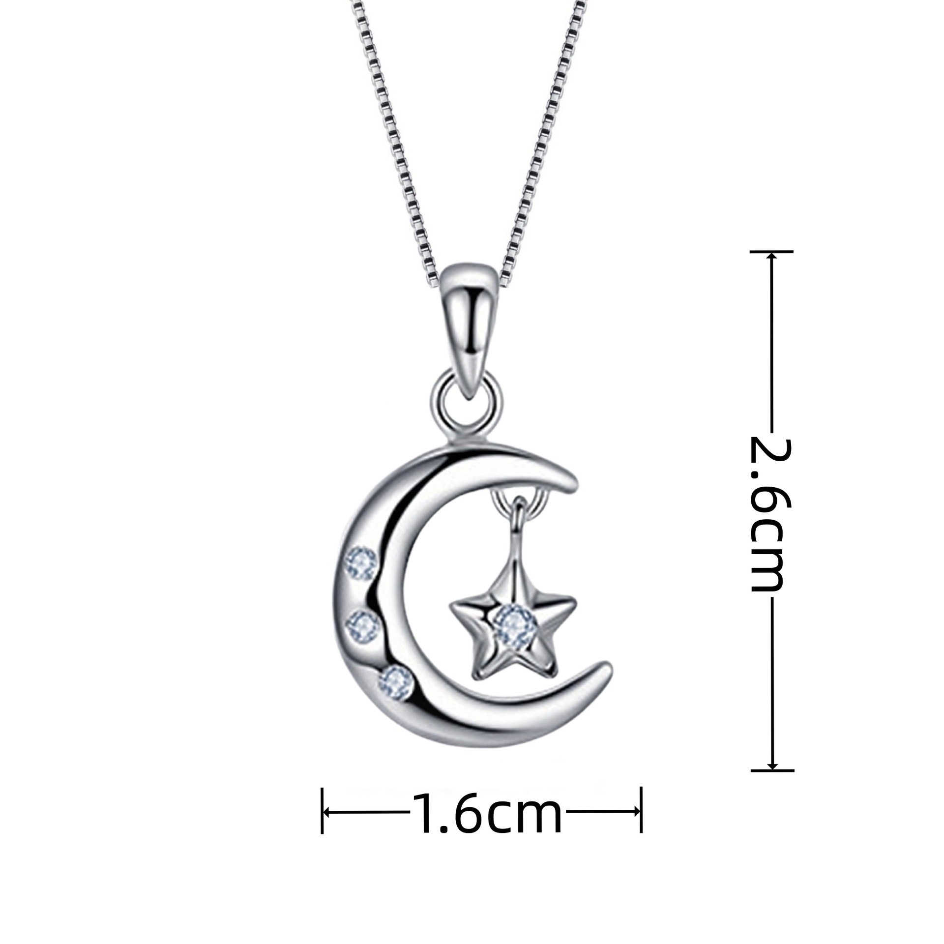 Smart Pendant Star Moon Clavicle Chain