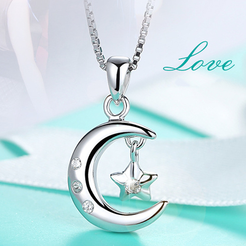 Smart Pendant Star Moon Clavicle Chain