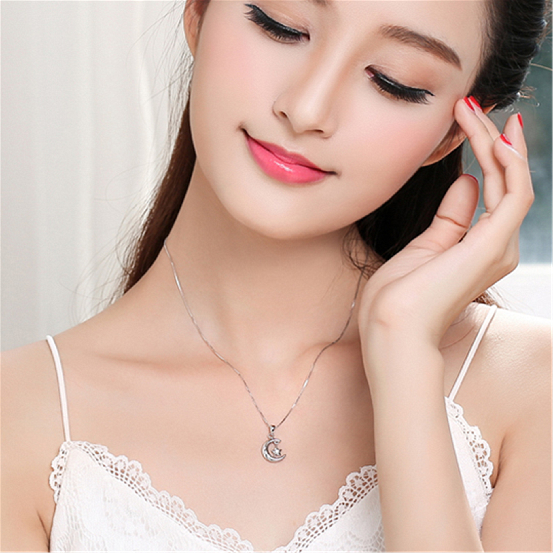 Smart Pendant Star Moon Clavicle Chain