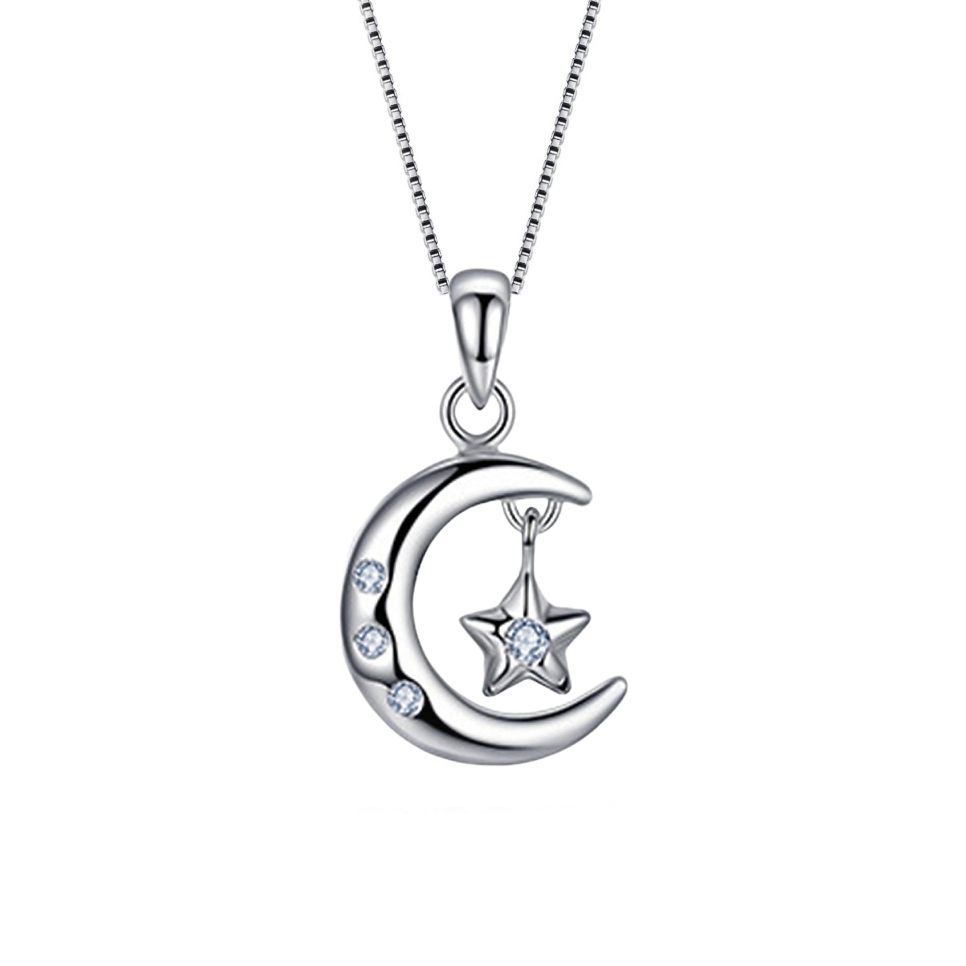 Smart Pendant Star Moon Clavicle Chain