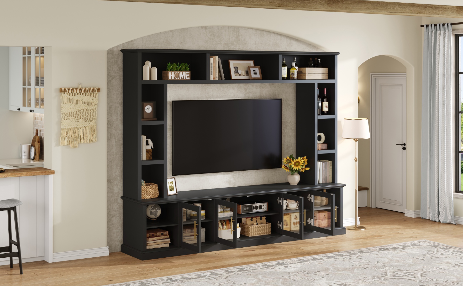 Entertainment Center Wall Unit