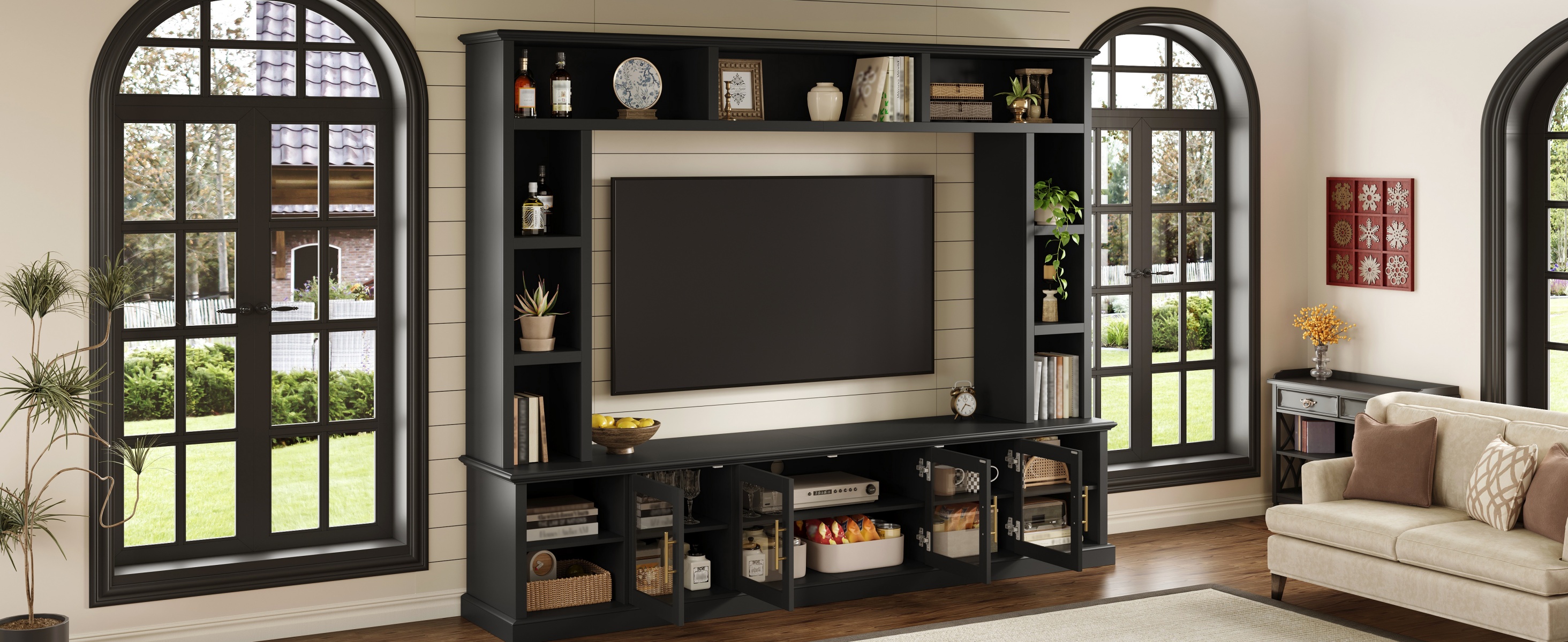Entertainment Center Wall Unit