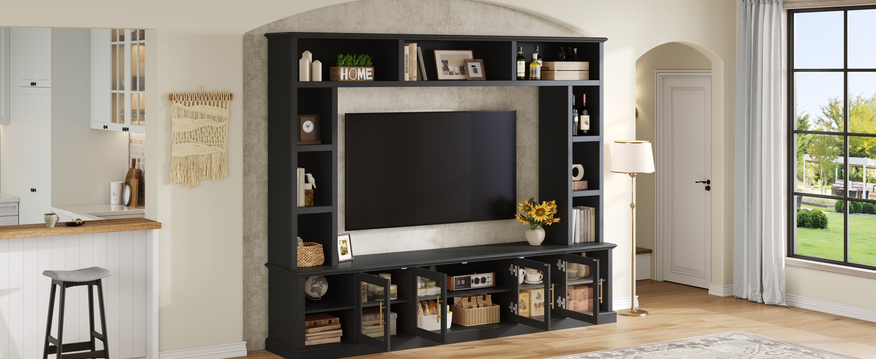 Entertainment Center Wall Unit