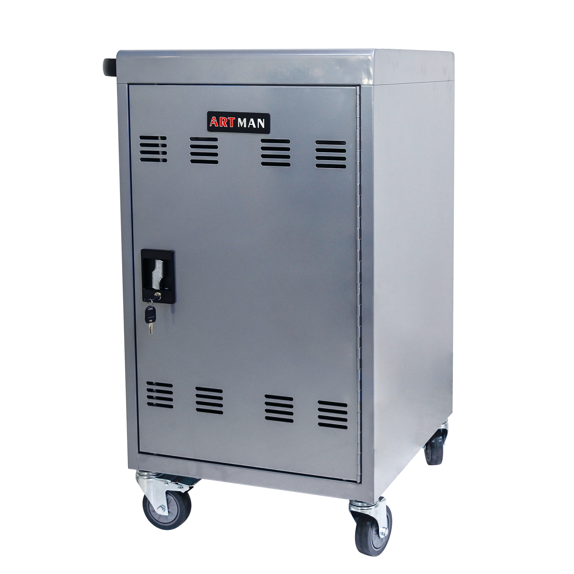 30 2Bay Mobile School Charging Cart Station