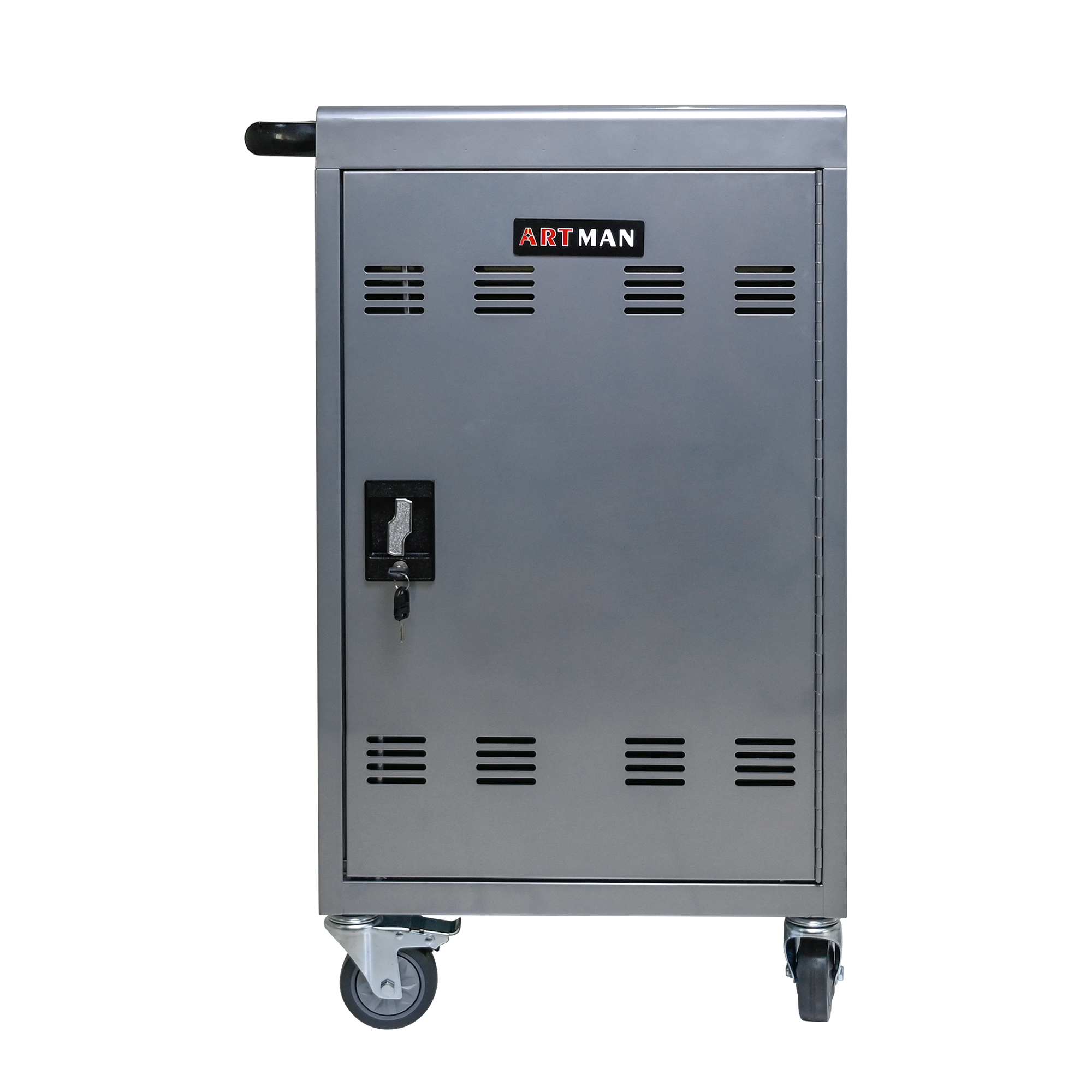 30 2Bay Mobile School Charging Cart Station