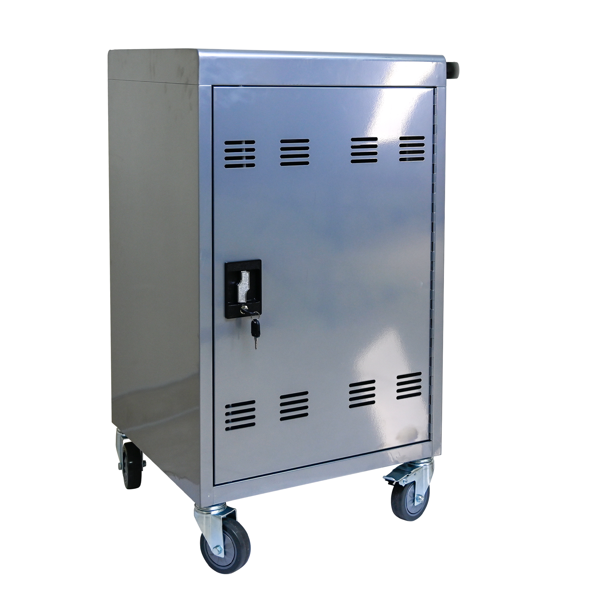 30 2Bay Mobile School Charging Cart Station