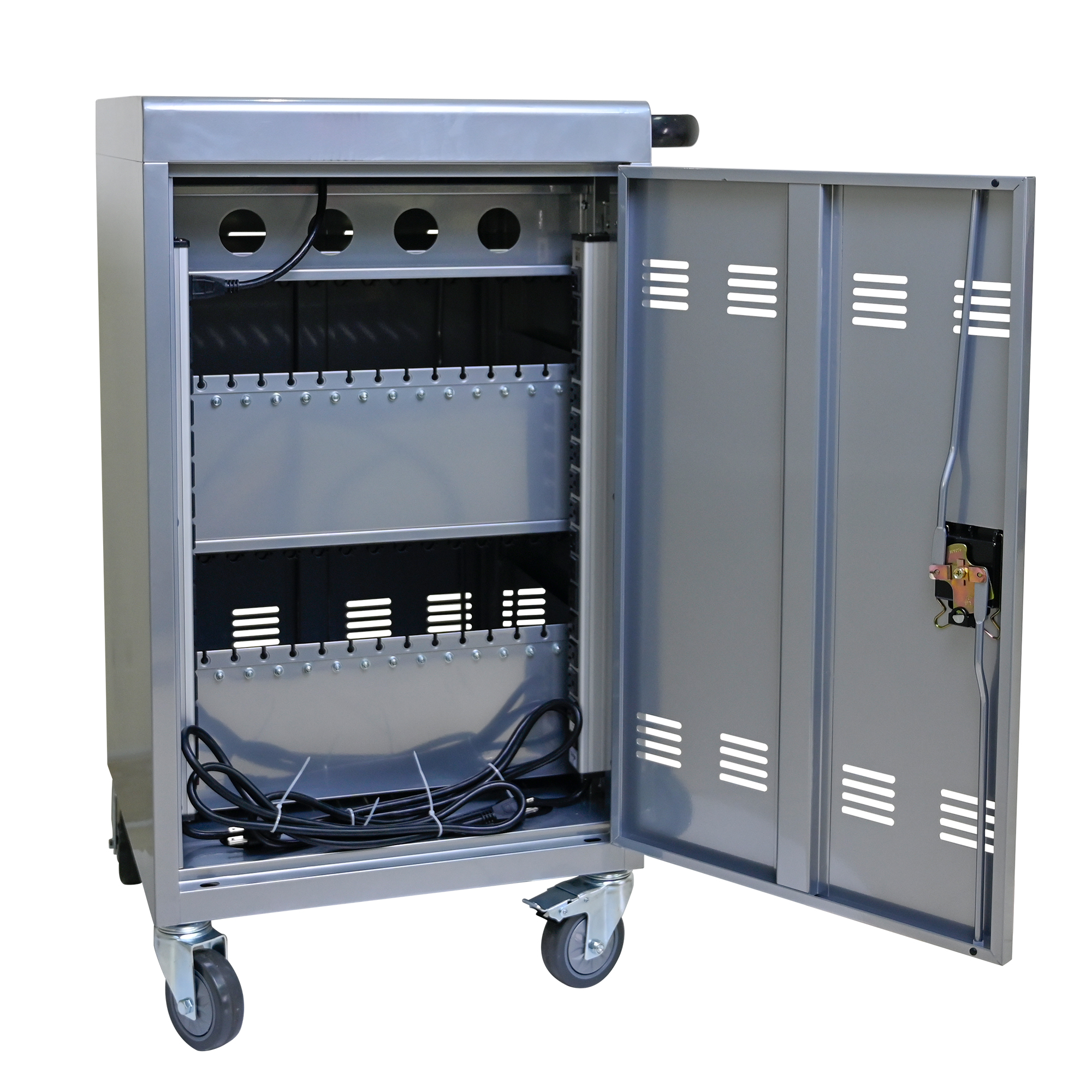 30 2Bay Mobile School Charging Cart Station