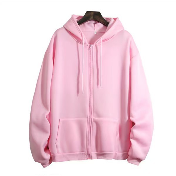 Solid-Color Hooded Fleece Top