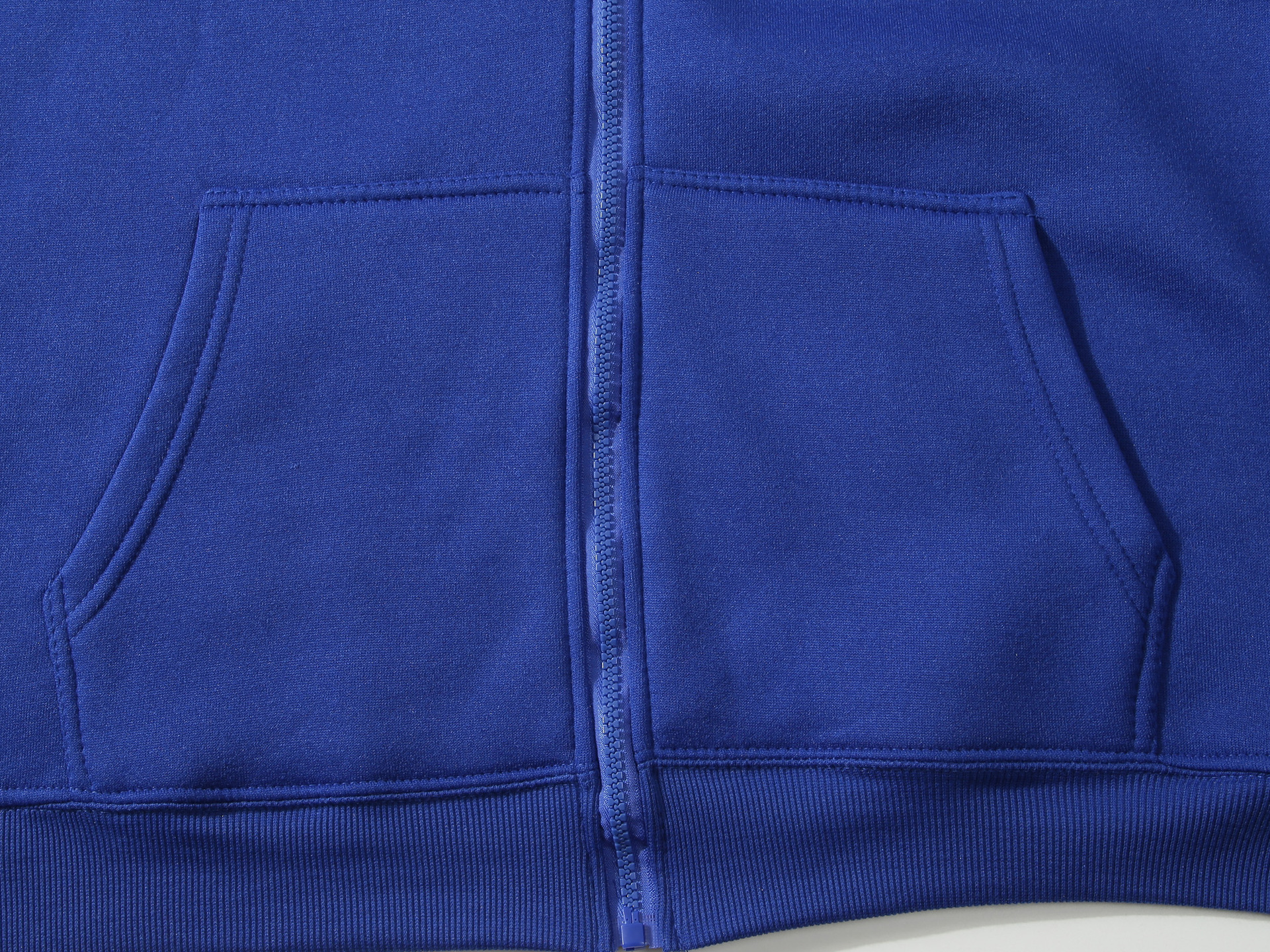 Solid-Color Hooded Fleece Top
