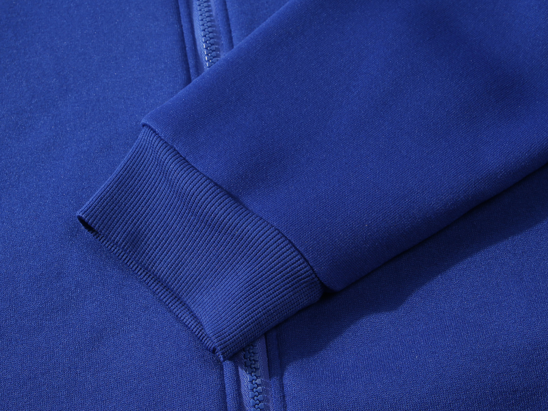 Solid-Color Hooded Fleece Top