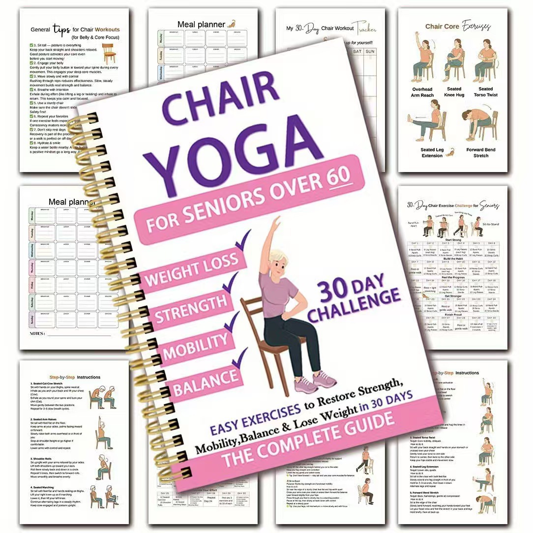 Yoga Training Planner Notebook