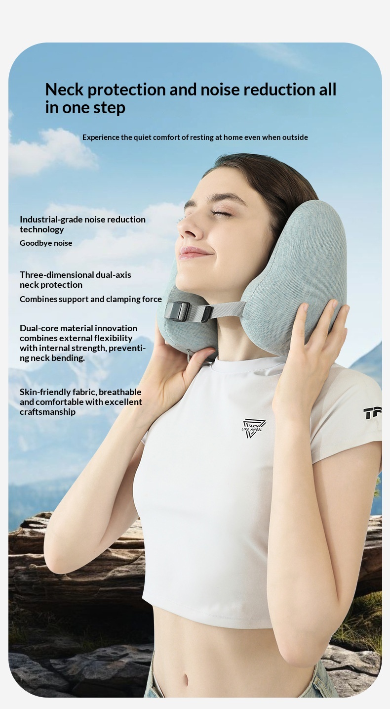 U-shaped Pillow Memory Foam Neck-supporting