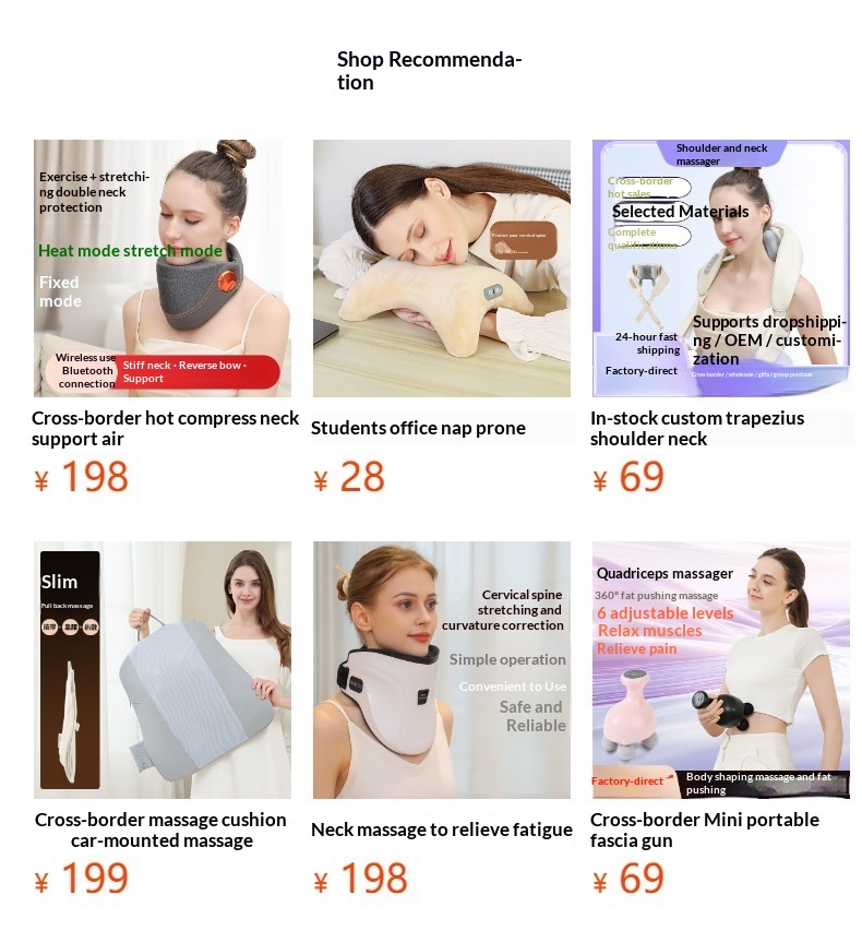 U-shaped Pillow Memory Foam Neck-supporting