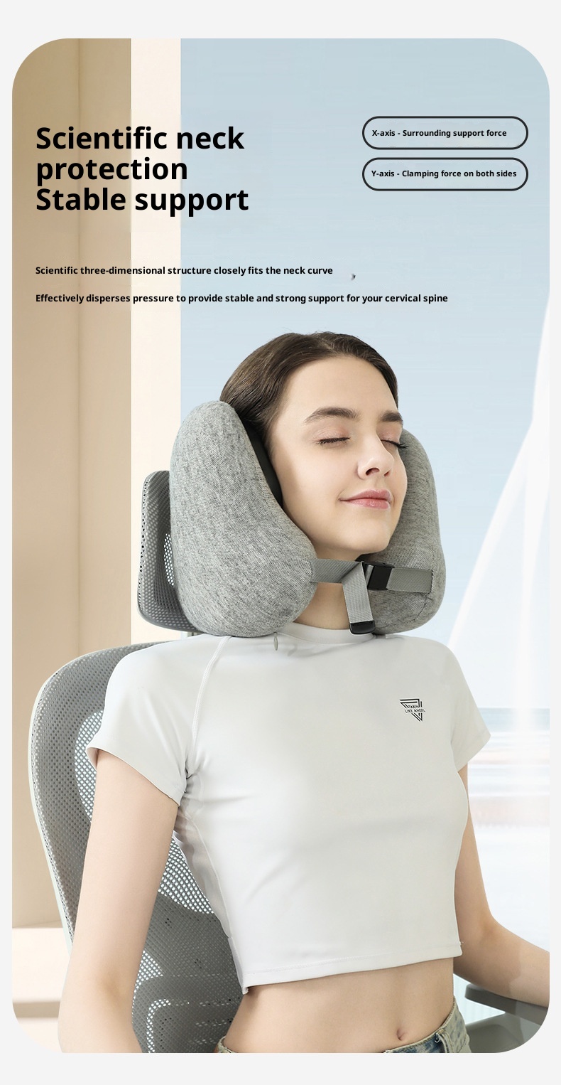 U-shaped Pillow Memory Foam Neck-supporting