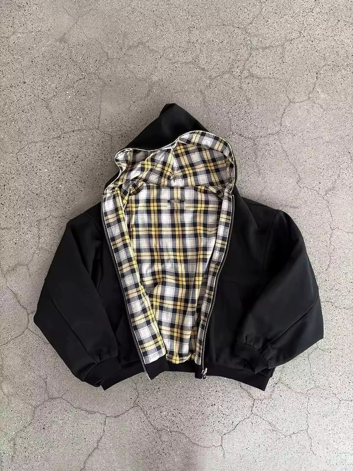 Gray Zip-Up Hoodie
