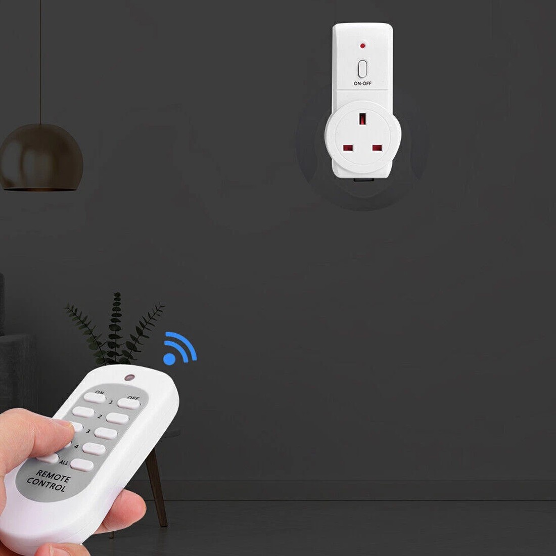 Remote Control Sockets Wireless UK Plug