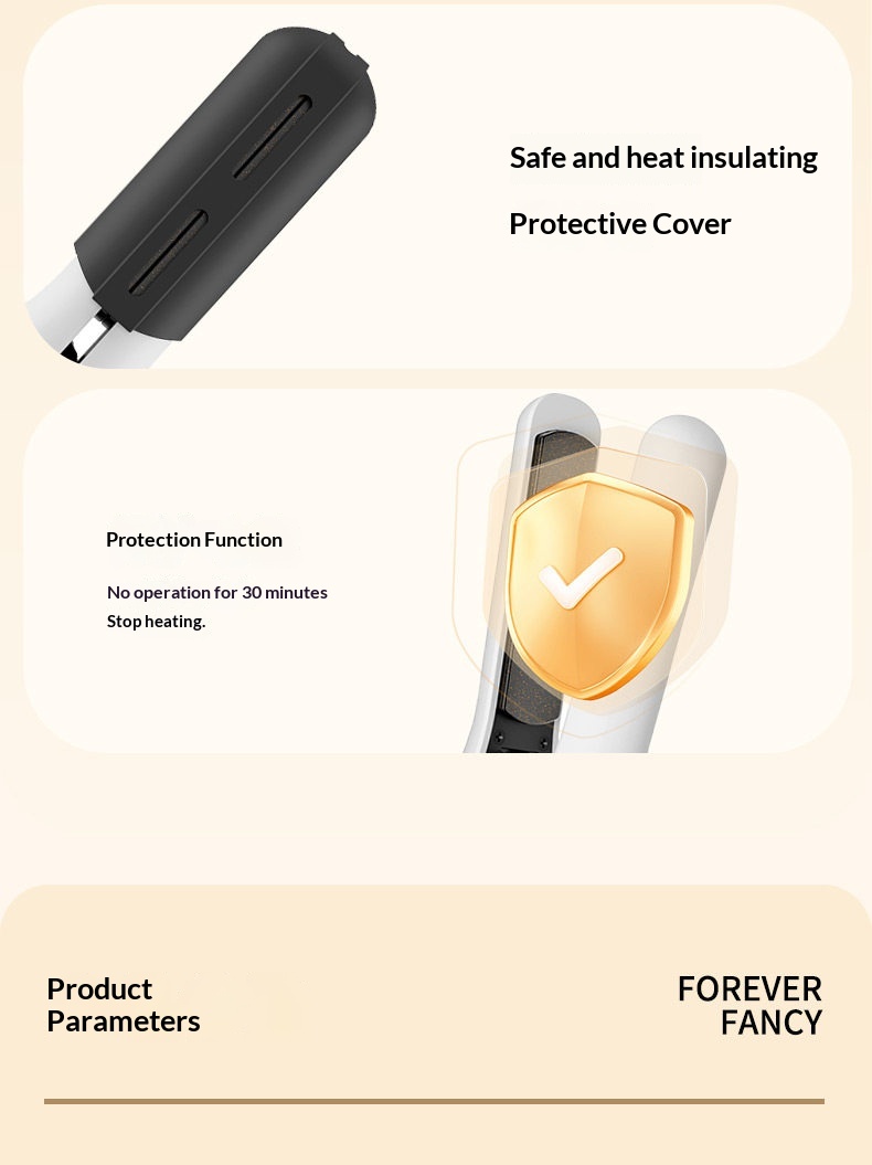 Portable Wireless Hair Straightener