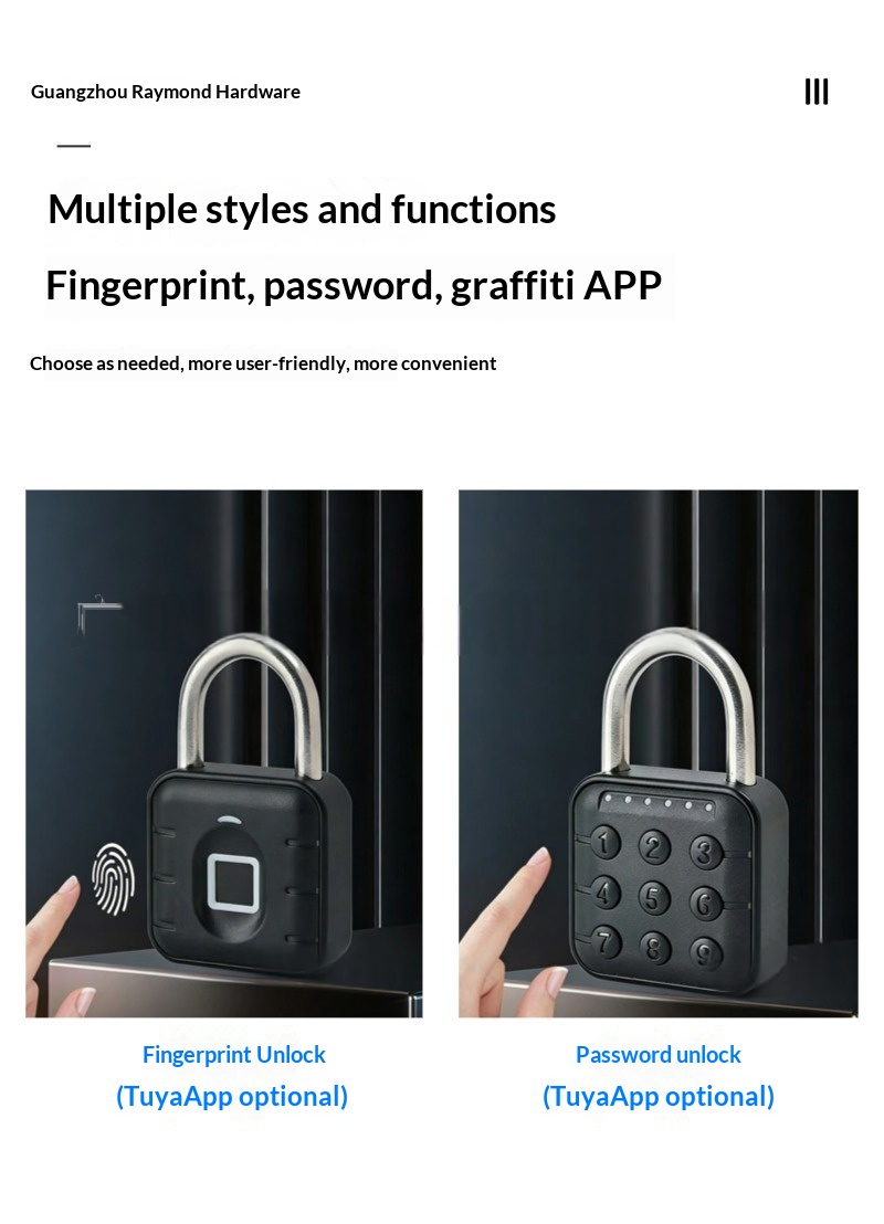 Smart Fingerprint Padlock