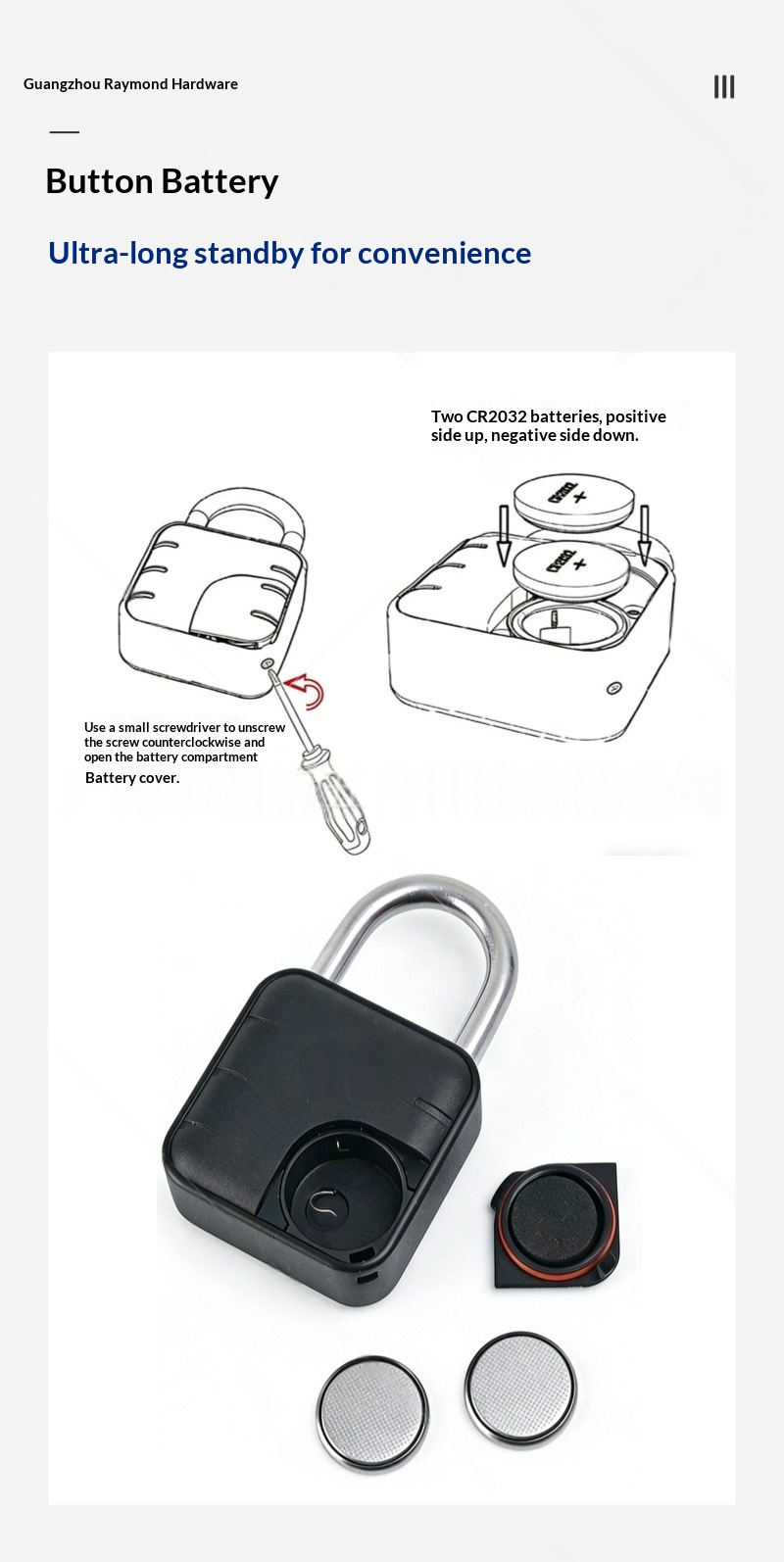 Smart Fingerprint Padlock