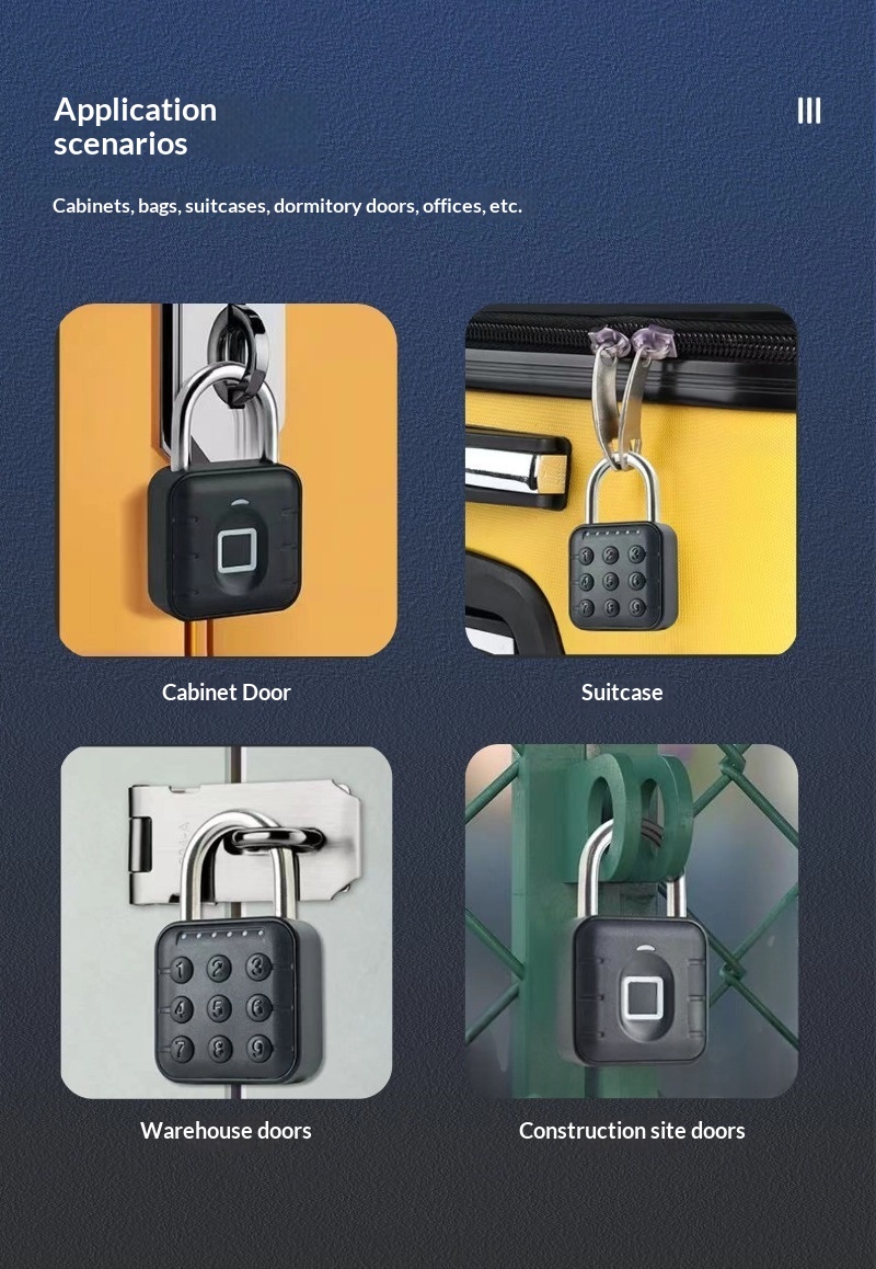 Smart Fingerprint Padlock