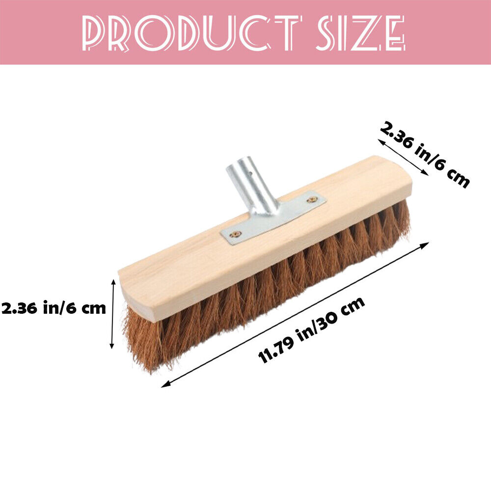 Garden Broom With Rigid Wire Handle