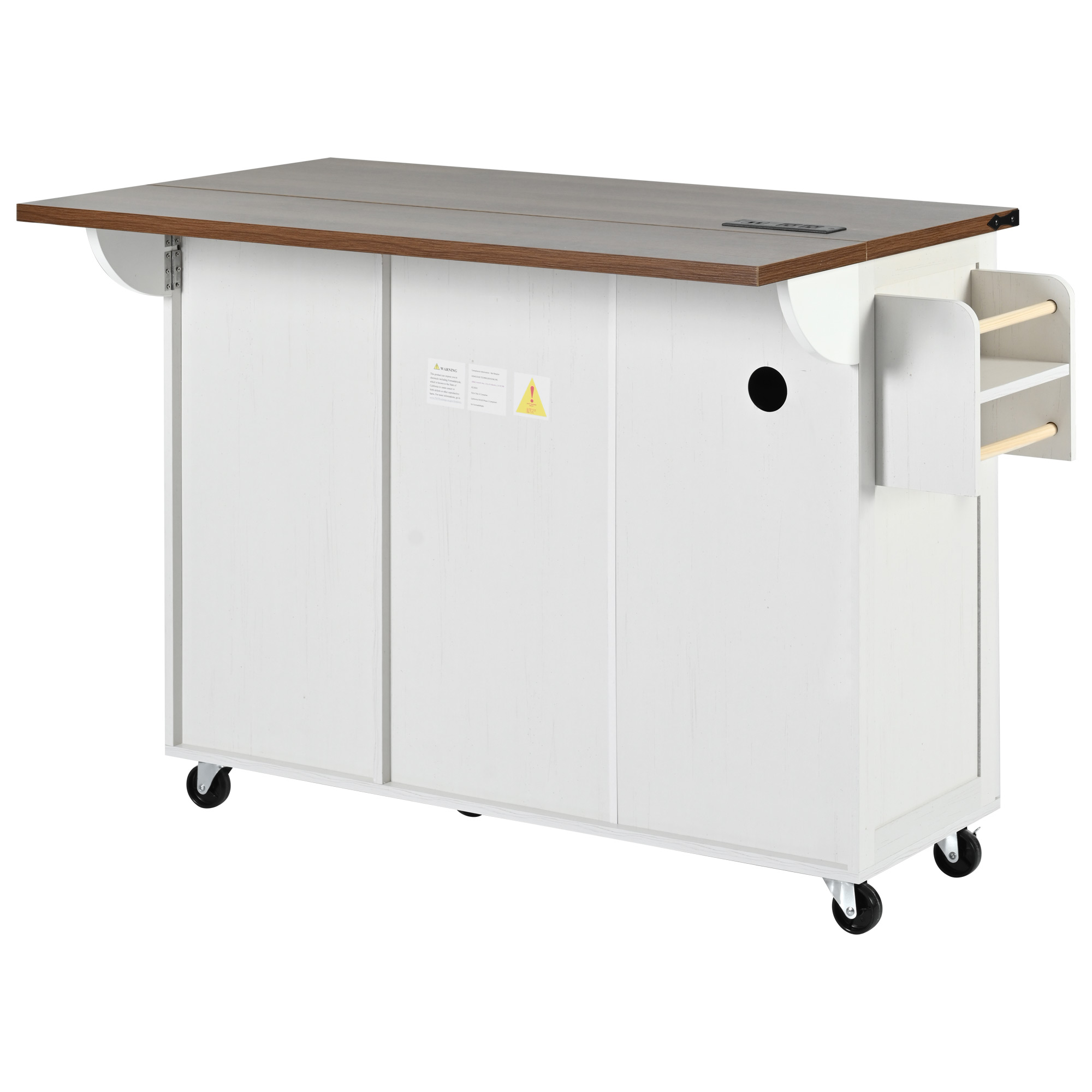 Farmhouse Kitchen Island White