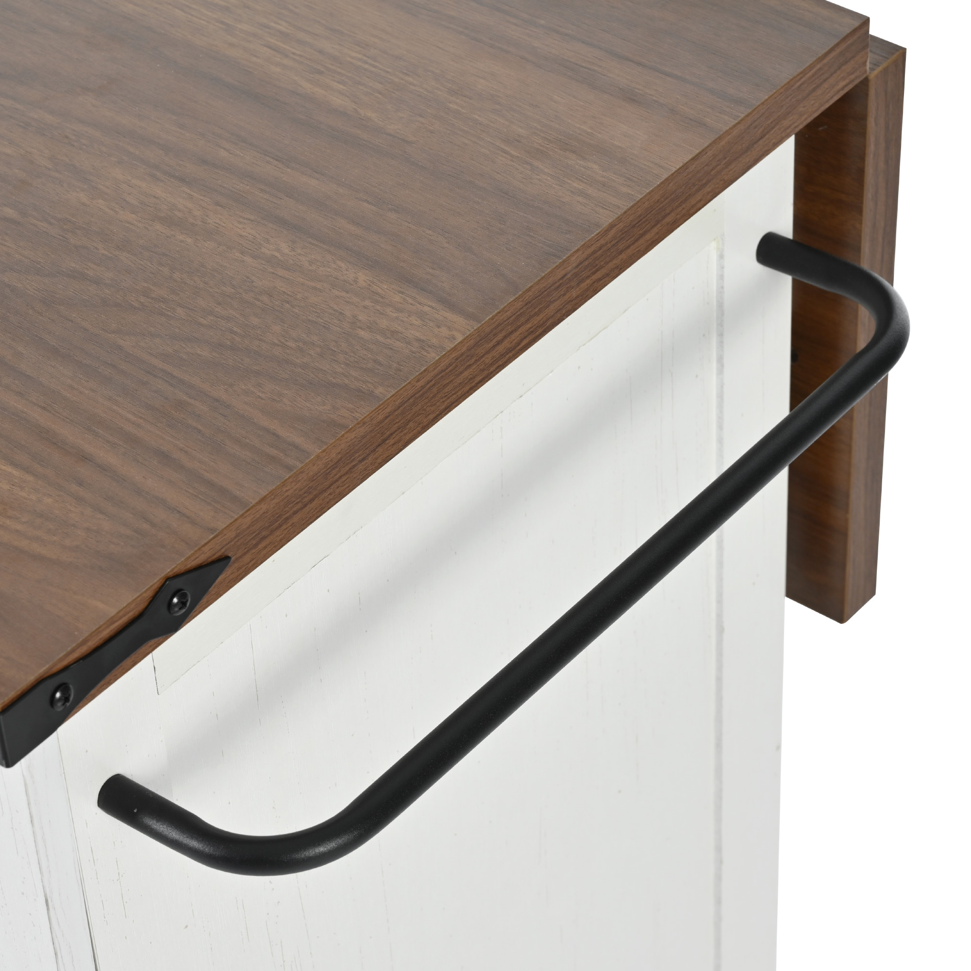Farmhouse Kitchen Island White