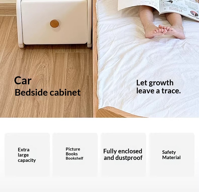 Childrens Bedside Storage Cabinet