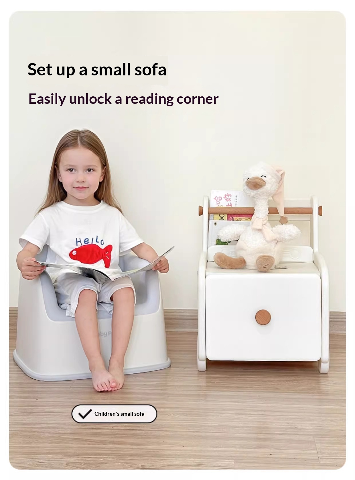 Childrens Bedside Storage Cabinet
