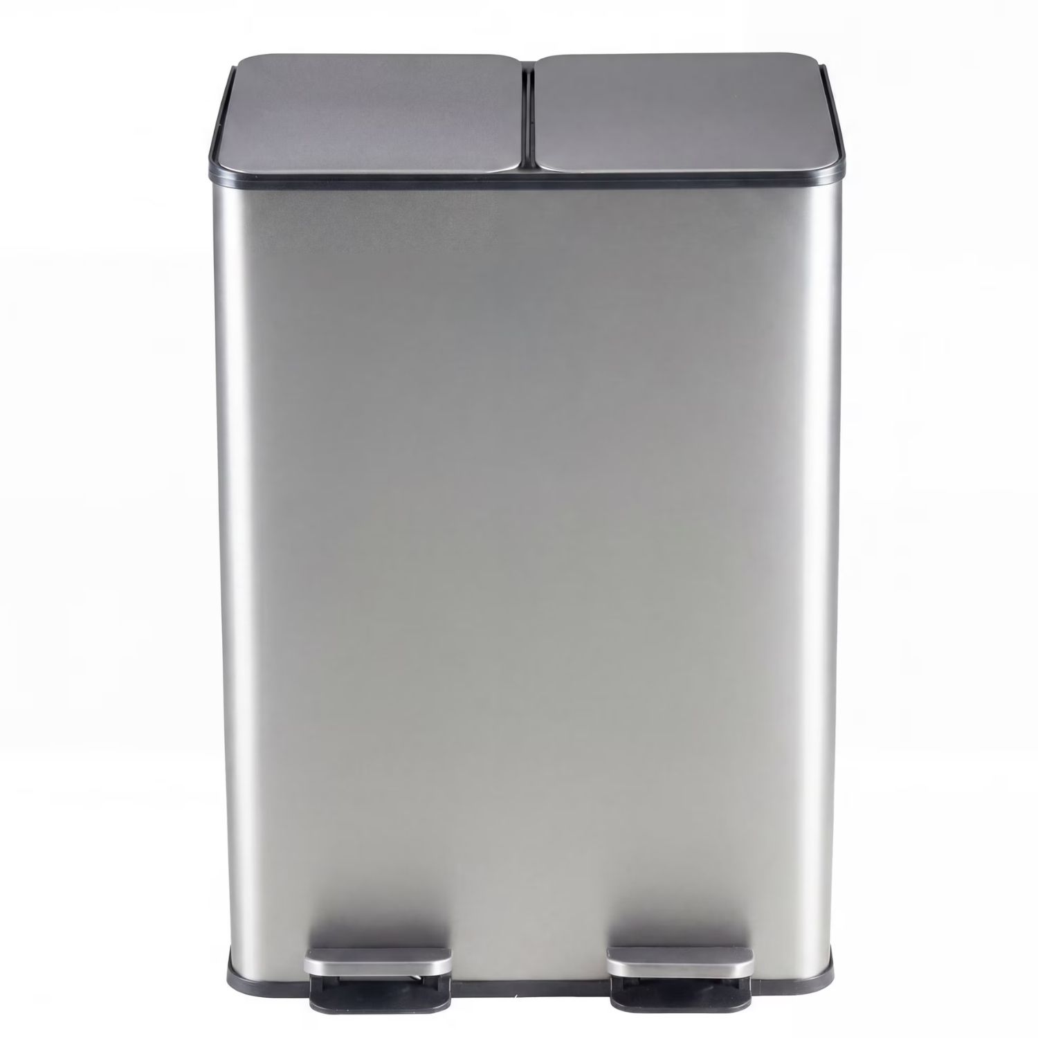 Dual Bin Trash Can Foot Pedal