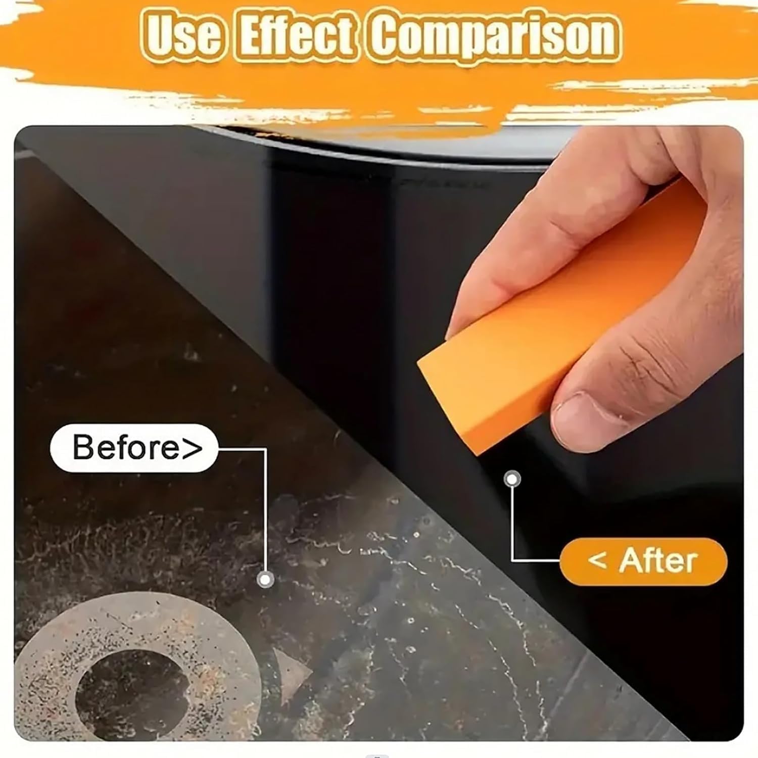 Stainless Steel Scratch Eraser Rust