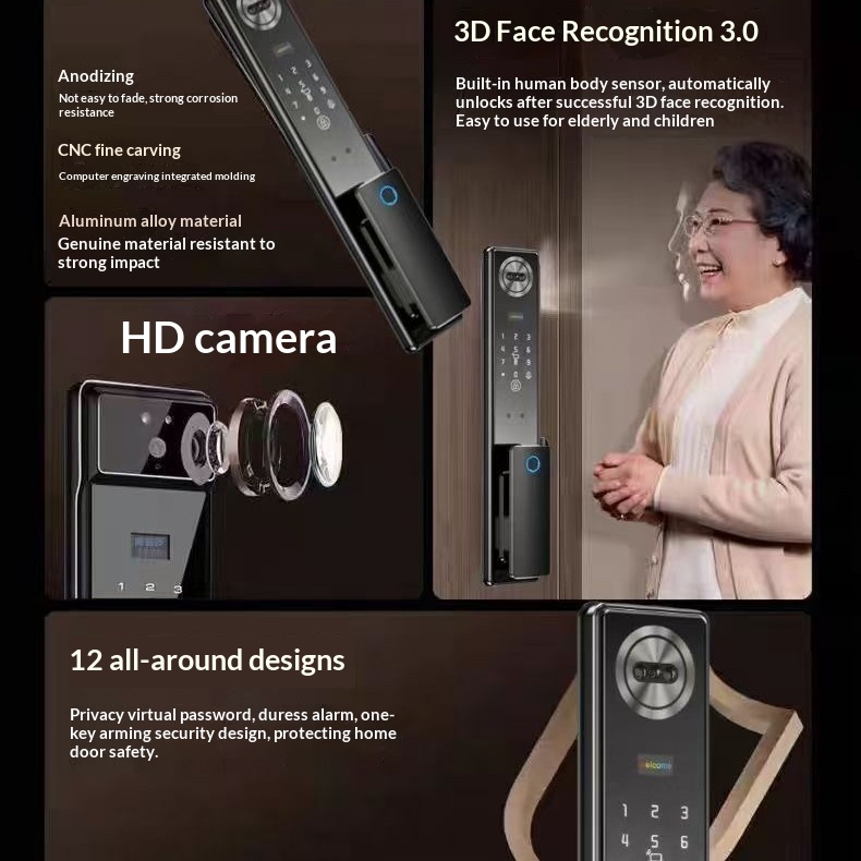 Smart Lock Door Camera