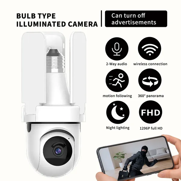 Multi Functional Fan Light Camera