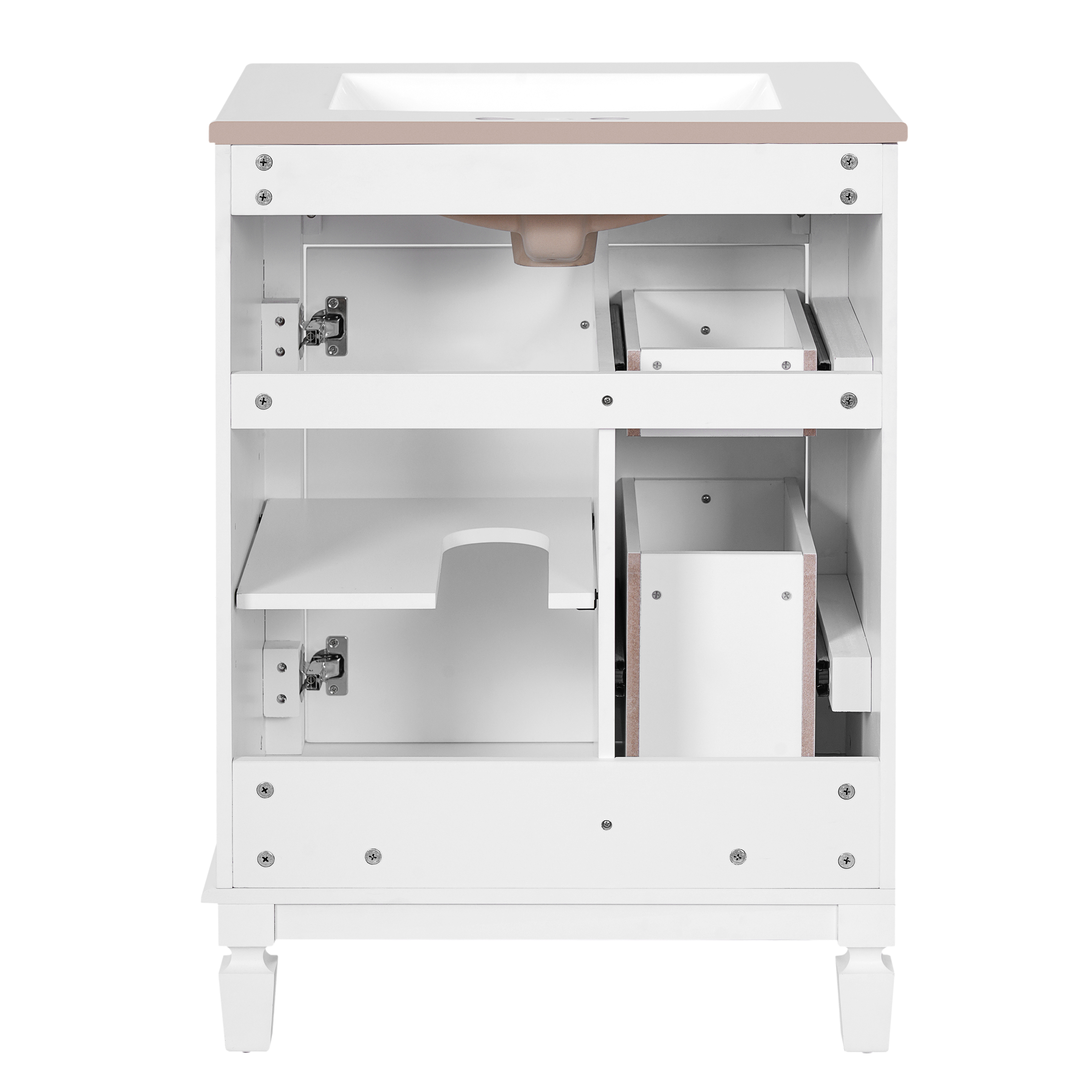 24 Bathroom Vanity Ceramic Sink
