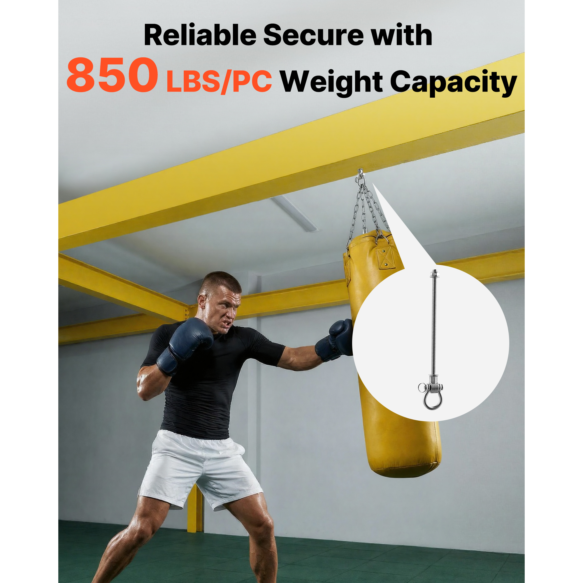 Swing Hangers, Heavy Duty with 850 Lbs Load Capacity