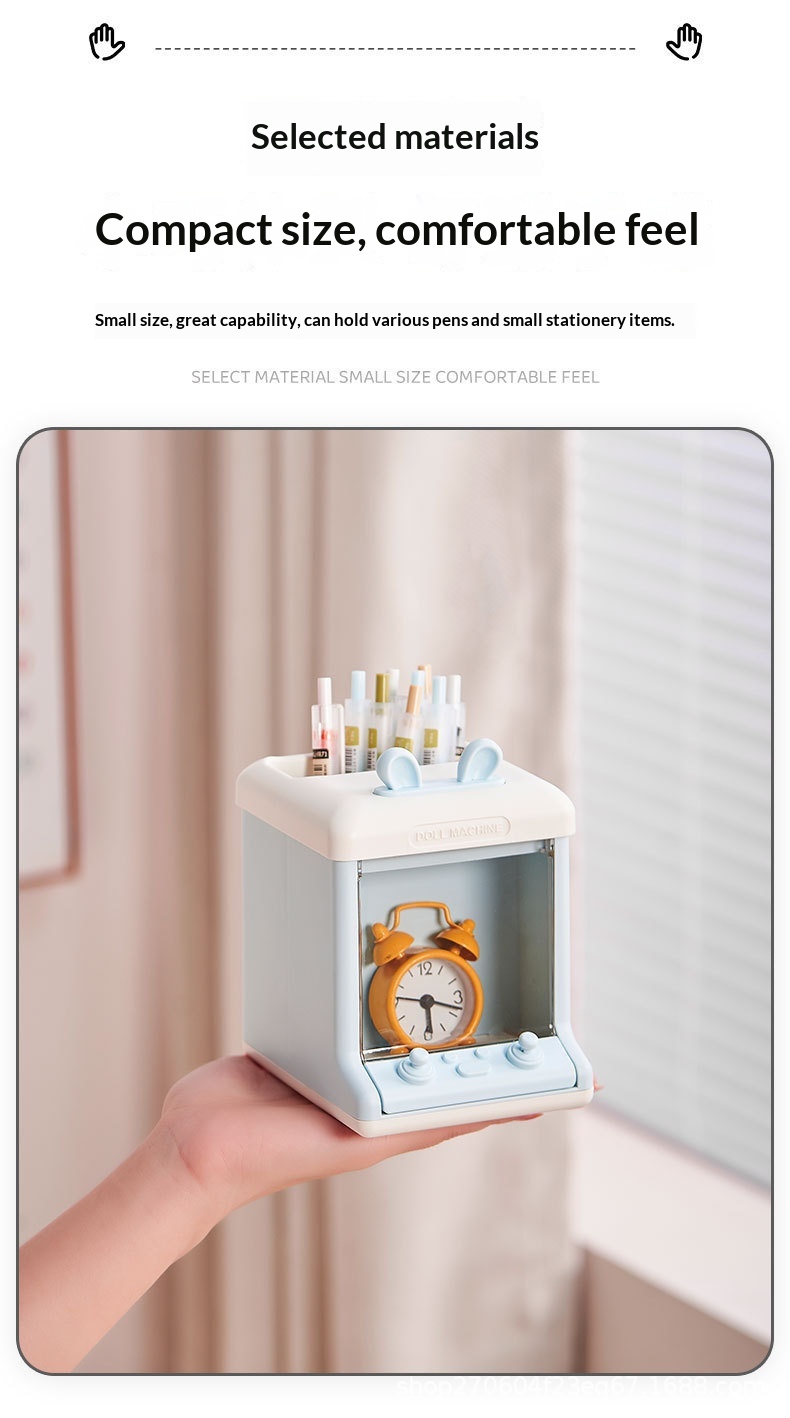 Desk Pen Holder Box